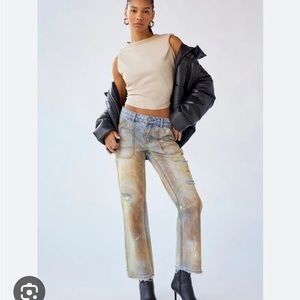 urban outfitters mid rise jean